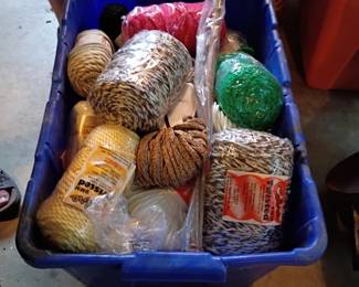 Macrame supplies