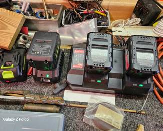 batteries all charging