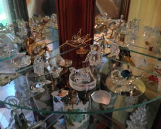 Spun glass & crystal critters
