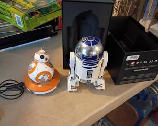 Star wars remote controlled R2D2 & BB8