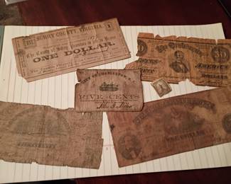 civil war era paper notes