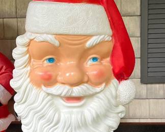 General Foam Plastics Santa Face Blow Molds