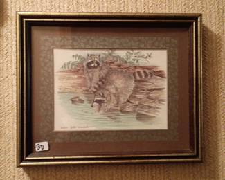 Signed Wildlife Art