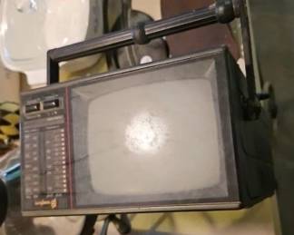 Vintage TV radio