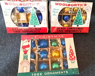 VINTAGE CHRISTMAS ORNAMENTS