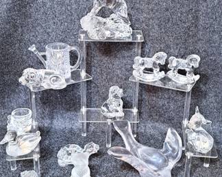 PRINCESS HOUSE & OTHER FIGURINES