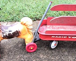 WAGON & HORSE