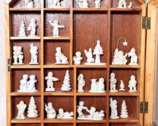 SNOWBABIES & HANGING CABINET