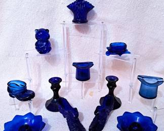 COBALT BLUE GLASS