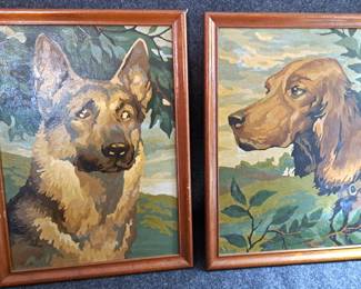 PAINT BY NUMBERS DOGS