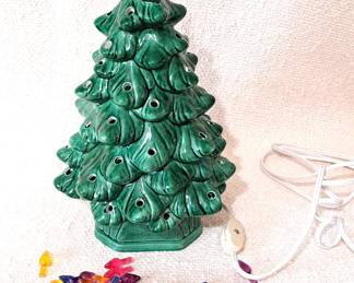 CERAMIC CHRISTMAS TREE