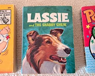 LITTLE BIG BOOKS POPEYE LASSIE
