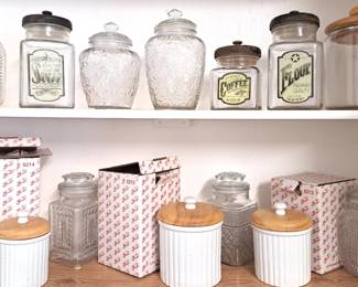 CANISTERS LOT