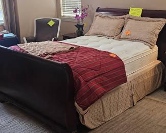 Bed with frame, headboard, footboard  $450 all