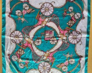 James Paul Cheung Carriago Silk Scarf, Retails For $135 Lot #: 67