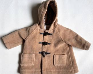 Burberry Baby Jacket 100 Percent Wool, Size 6 To 12 Months Lot #: 113