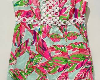 Lilly Pulitzer Dress, Size 4 Lot #: 18
