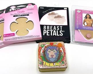 4 Sets Nipple Consealers & New In Box The Zodiac Collection Leo Soap Lot #: 158