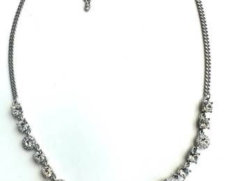 Givenchy Rhinestone Statement Necklace Lot #: 9