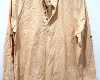 New With Tags Nitagut Linen Blend Shirt, Men's Size Medium Lot #: 149
