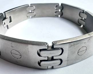 Stainless Steel Link Bracelet Lot #: 79