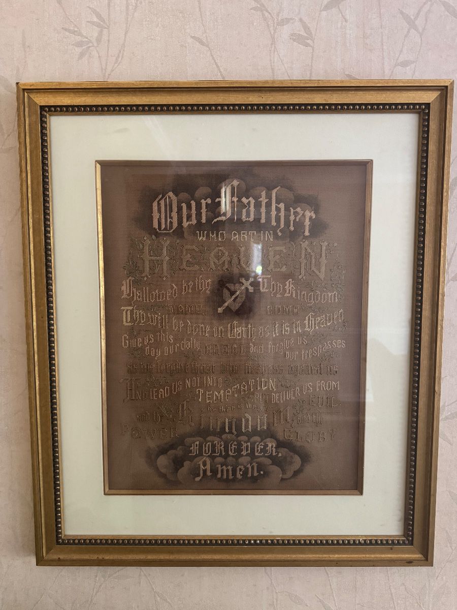 1800’s Sampler - Our Father