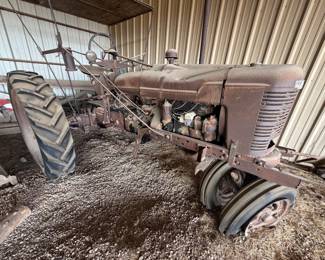 Farmall Vintage Farm Tractor
