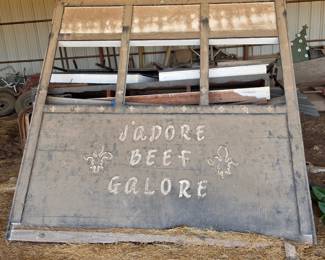 vintage signage