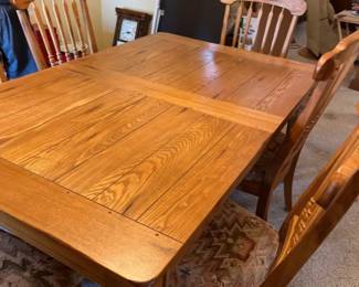 Dining Table And Six Chairs