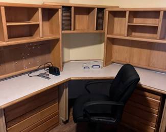 Large Corner Desk And Chair