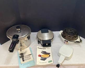 Presto Stainless Steel Pressure Cooker And Other