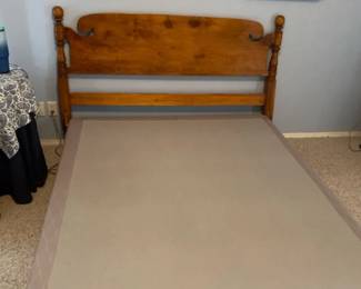 Queen Size Wooden Headboard With Frame