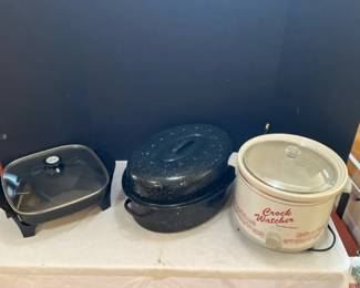 Hamilton Beach Crock Pot And Presto Electric Skillet