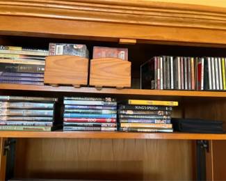 Lot Of Music CDs And A Few Movies