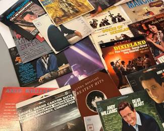 Jazz, Andy Williams, Linda Ronstadt, Joan Baez, Orchestra Albums