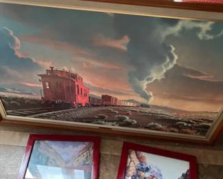 The Red Caboose P. Detlefsen And Two More