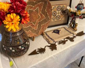 Native American Decor Lot