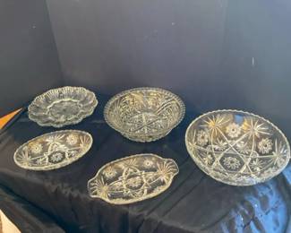 Pattern Cut Glass