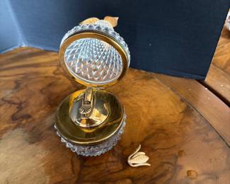 Antique crystal lighter