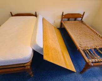 And last but not least, these cool rope beds are also for sale, but not for much.
