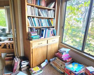 Bookcase not free, but everything else in the photo is!
