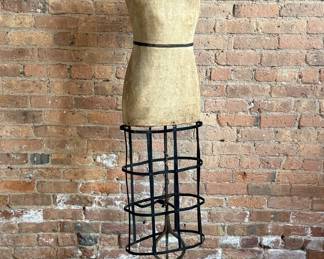 A Victorian Dress Form 