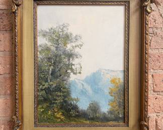 HEINZ STADLER (German, b.1914) Oil Landscape