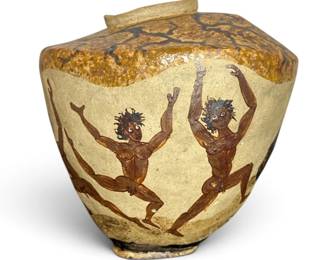 Black Americana Folk Art Studio Pottery