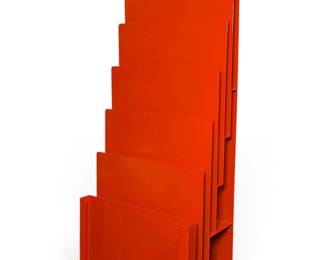 A Space Age Modular Magazine Rack