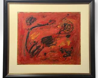 EUGENE BRANDS (Dutch, 1913-2002) Oil Painting 