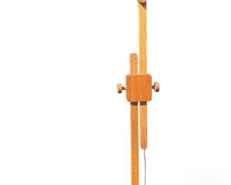 Italian Wooden Adjustable Architects Lamp