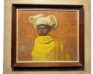 A Study of VLADIMIR TRETCHIKOFF (South African, 1913-2006), Swazi Girl