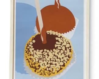 STEPHEN FRYKHOLM (American, b 1942) For HERMAN MILLER, Summer Picnic (2003) Candy Apples Poster
