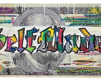 SAINT HENRI (American, 20th C.) "Not For Everyone"